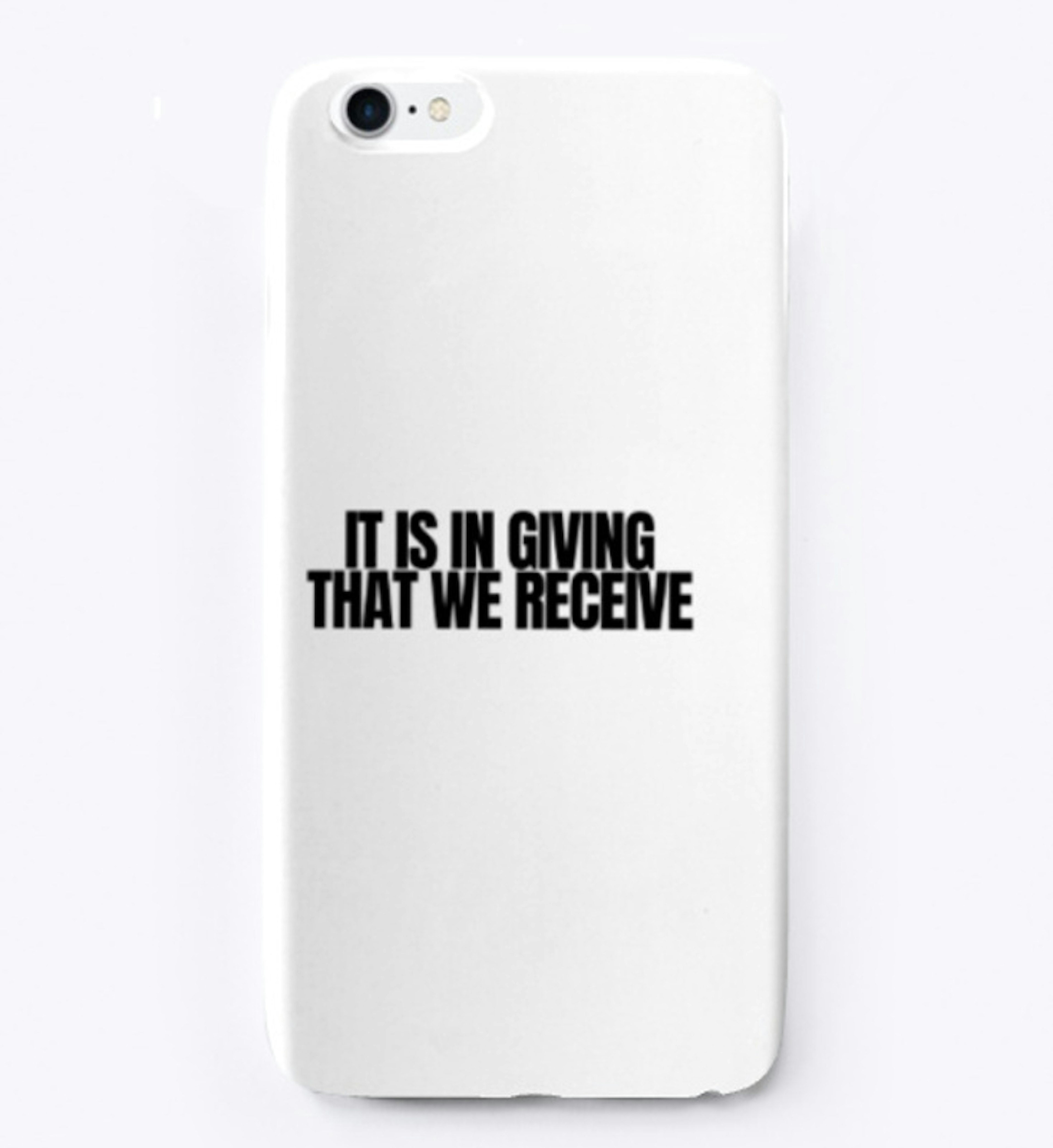 'It Is In Giving...'  iphone case