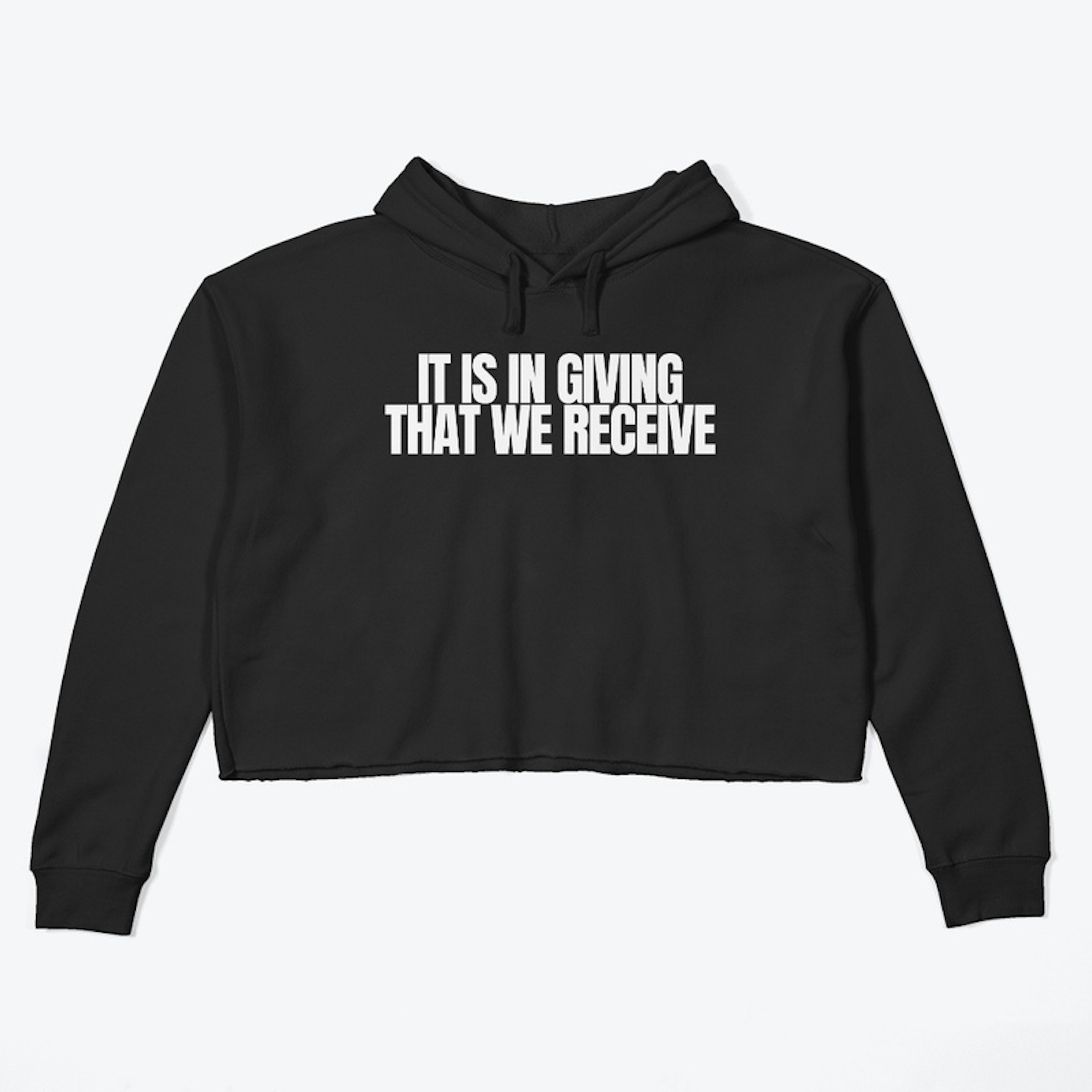 'It Is In Giving...'  women's sweatshirt