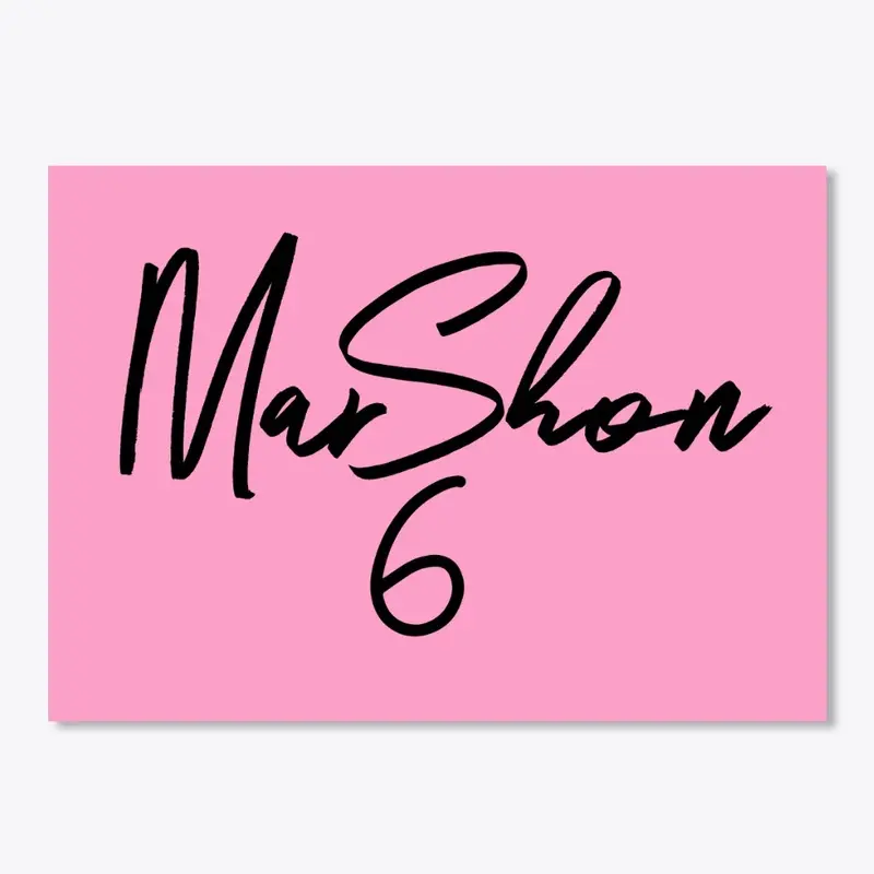 MarShon 6 Stickers