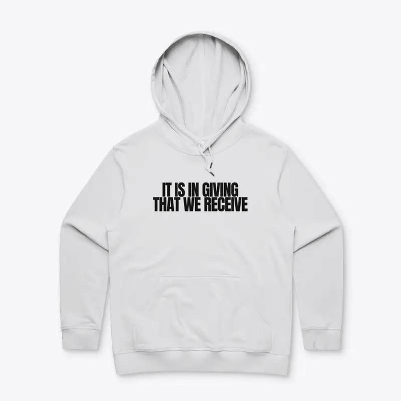 'It Is In Giving...'  women's sweatshirt