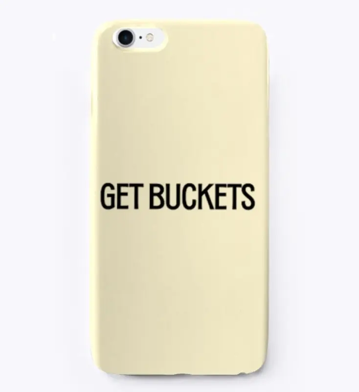 Get Buckets Cellphone Case in Black