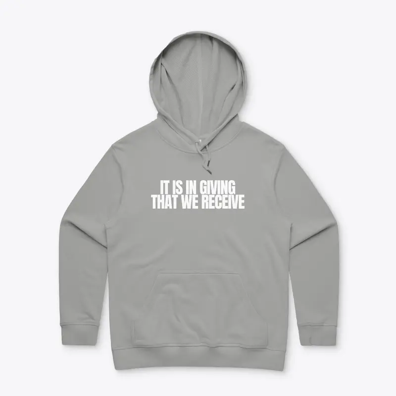 'It Is In Giving...'  women's sweatshirt