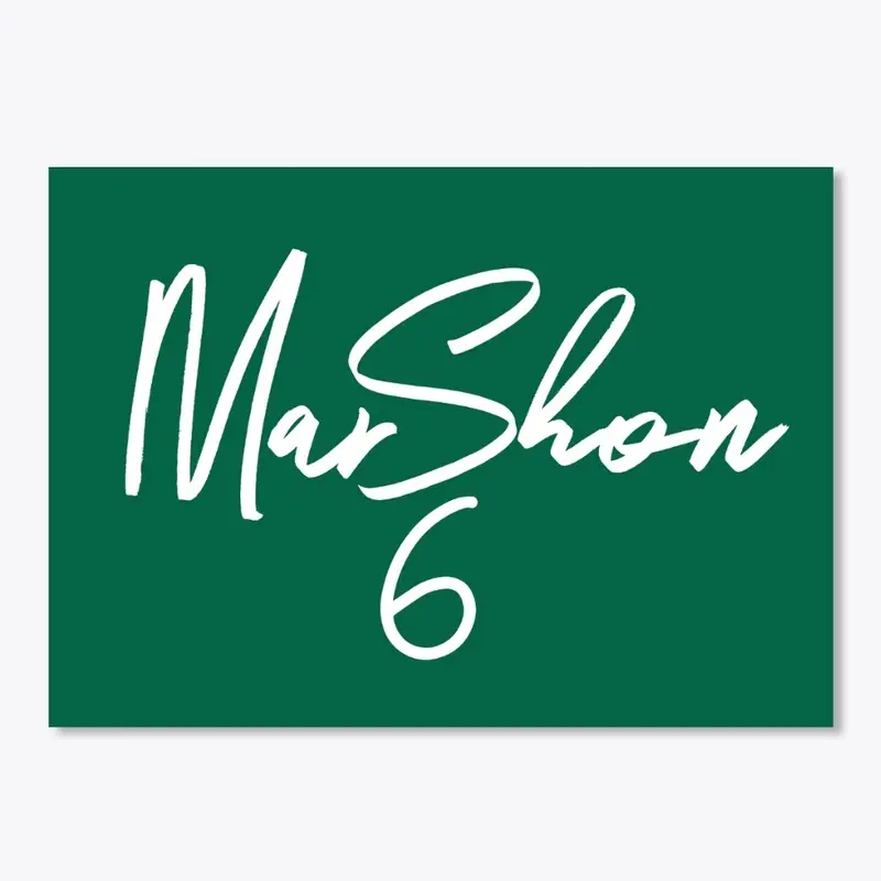 MarShon 6 Sticker