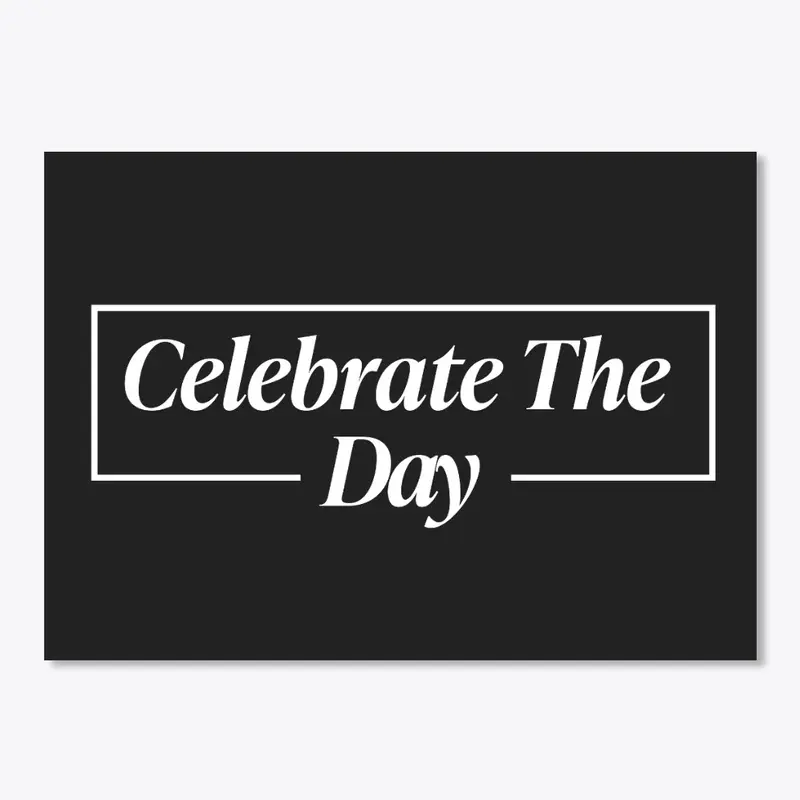 'Celebrate The Day'  stickers